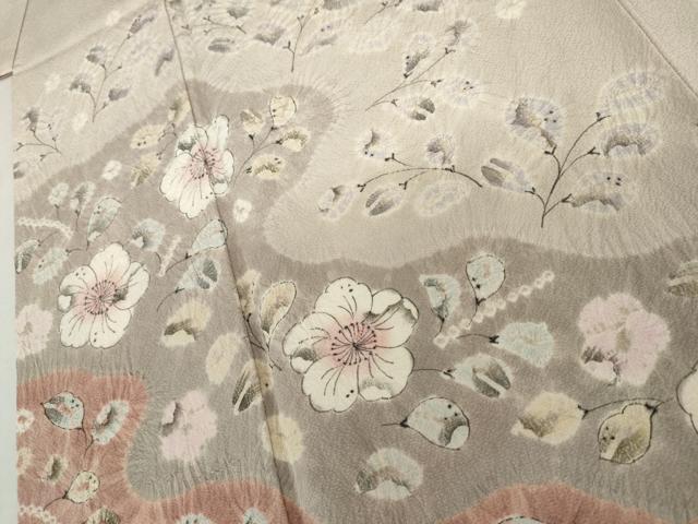 平和屋着物●訪問着　辻が花　絞り　正絹　逸品　AABL4045cs