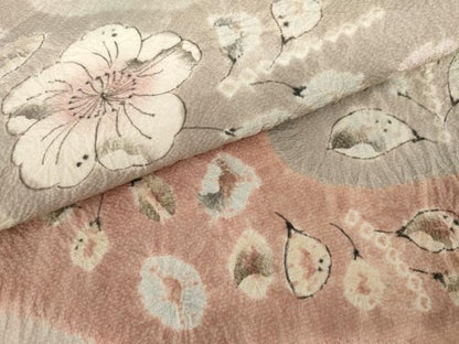 平和屋着物●訪問着　辻が花　絞り　正絹　逸品　AABL4045cs