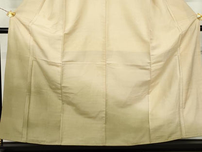 平和屋着物●訪問着　紬地　霞文　正絹　逸品　AABL4068cs