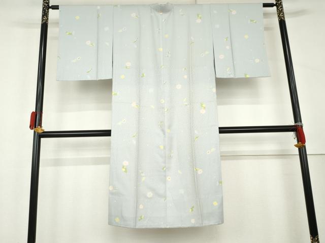 平和屋着物●長襦袢　無双仕立て　舞花文　正絹　逸品　AABL4071cs