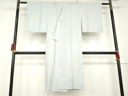 平和屋着物●長襦袢　無双仕立て　舞花文　正絹　逸品　AABL4071cs