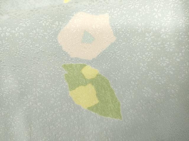 平和屋着物●長襦袢　無双仕立て　舞花文　正絹　逸品　AABL4071cs