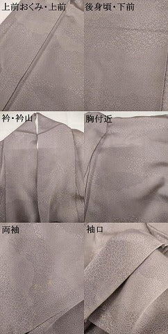 平和屋着物●江戸小紋　寄せ小紋柄　正絹　逸品　AABL4073cs