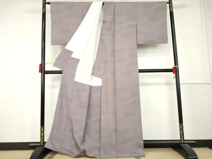 平和屋着物●江戸小紋　寄せ小紋柄　正絹　逸品　AABL4073cs