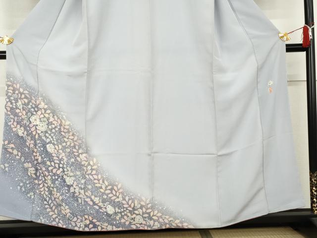 平和屋着物●越後十日町の一流染匠　桐屋・翠山工房　訪問着　辻が花　絞り　暈し染め　やまと誂製　正絹　逸品　未使用　AABL4079cs
