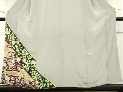 平和屋着物●訪問着　辻が花　正絹　逸品　AABL4091cs