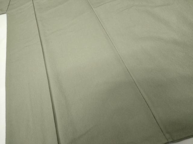 平和屋着物●上質な色無地　深川鼠色　まるやま扱い　正絹　逸品　AABL4101cs