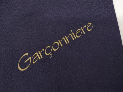 平和屋着物●豪華振袖　Garconniere　草花文　金彩　鈴乃屋扱い　正絹　逸品　AABL4118cs