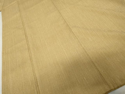 平和屋着物●本塩沢　縞　正絹　逸品　AABL4123cs