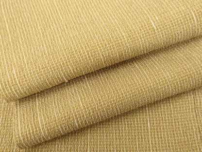 平和屋着物●本塩沢　縞　正絹　逸品　AABL4123cs
