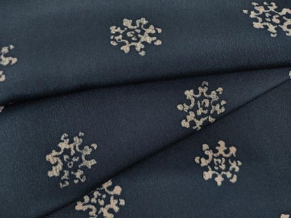 平和屋着物●上質な小紋　舞花文　正絹　逸品　AABL4129cs