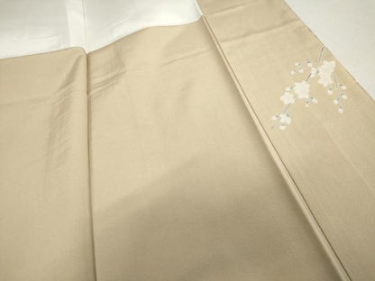 平和屋着物●訪問着　松竹梅文　暈し染め　正絹　逸品　AABL4137cs