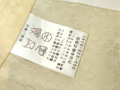 平和屋着物●豪華振袖　刺繍　草花文　暈し染め　金彩　金銀糸　正絹　逸品　未使用　AABL4142cs