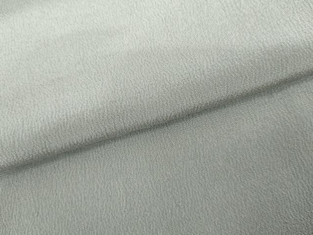 平和屋着物●上質な色無地　秘色色　正絹　逸品　AABL4203cs