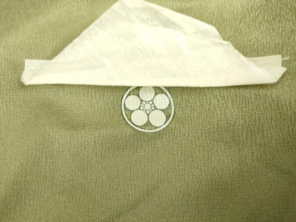 平和屋着物●豪華色留袖　風景樹林文　暈し染め　金銀彩　正絹　逸品　未使用　AABL4208cs