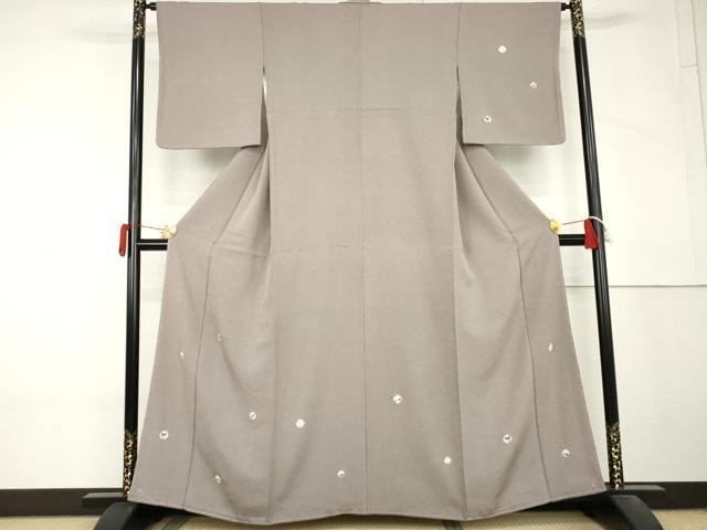 平和屋着物●訪問着　絞り　花丸文　正絹　逸品　未使用　AABL4216cs