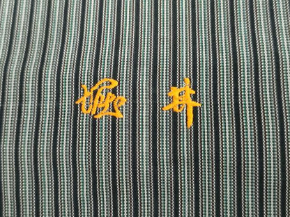 平和屋着物●男性　行灯袴　縞　正絹　逸品　AABL4223cs