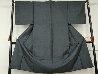 平和屋着物●男性　紬　霞文　正絹　逸品　AABL4232cs