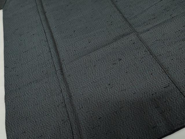 平和屋着物●男性　紬　霞文　正絹　逸品　AABL4232cs