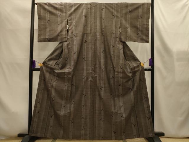 平和屋着物■本場大島紬　9マルキ　花間道　正絹　逸品　AABL4249sx
