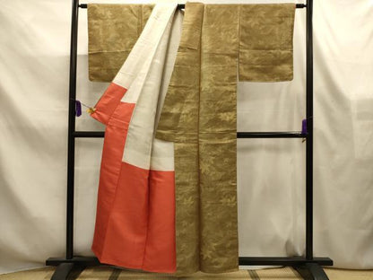 平和屋着物■上質な紬　竜田川　正絹　逸品　AABL4251sx