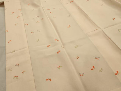 平和屋着物■長襦袢　無双仕立て　舞蝶文　正絹　逸品　AABL4261sx
