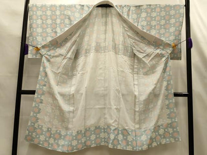 平和屋着物■長襦袢　無双仕立て　花間道　正絹　逸品　AABL4262sx