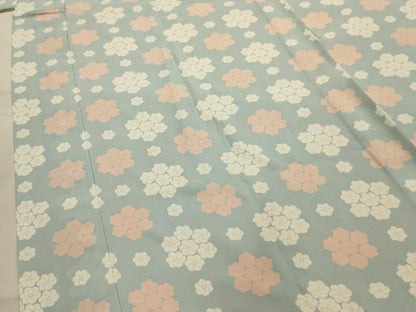 平和屋着物■長襦袢　無双仕立て　花間道　正絹　逸品　AABL4262sx