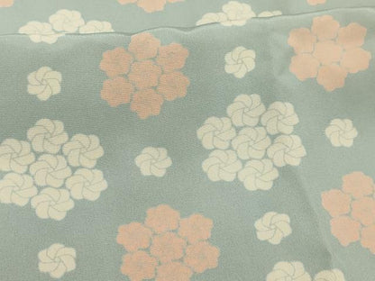 平和屋着物■長襦袢　無双仕立て　花間道　正絹　逸品　AABL4262sx