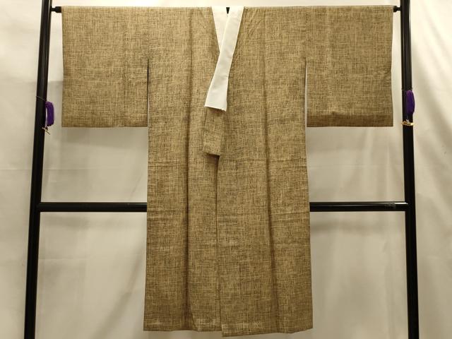 平和屋着物■長襦袢　無双仕立て　霞文　正絹　逸品　AABL4263sx