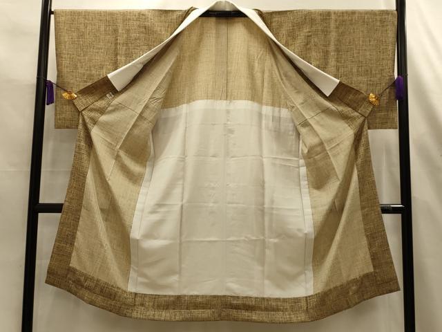 平和屋着物■長襦袢　無双仕立て　霞文　正絹　逸品　AABL4263sx