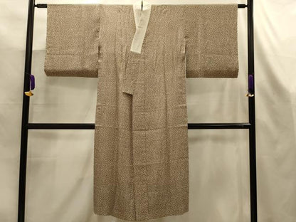 平和屋着物■長襦袢　無双仕立て　大小あられ　正絹　逸品　AABL4265sx