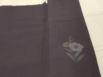 平和屋着物■訪問着　刺繍　舞花文　金彩　正絹　逸品　AABL4295sx