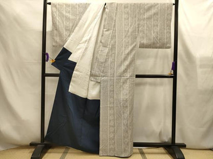 平和屋着物■上質な紬　花間道　正絹　逸品　AABL4307sx