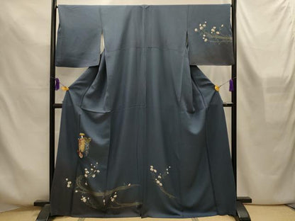 平和屋着物■訪問着　女人文　金彩　正絹　逸品　AABL4326sx