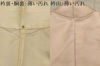 平和屋着物■中国三大刺繍　相良刺繍　訪問着　地紙重ね吉祥花文　正絹　逸品　AABL4327sx