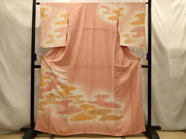 平和屋着物■訪問着　霞青海波　暈し染め　正絹　逸品　AABL4332sx