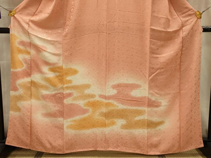 平和屋着物■訪問着　霞青海波　暈し染め　正絹　逸品　AABL4332sx