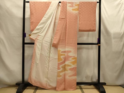 平和屋着物■訪問着　霞青海波　暈し染め　正絹　逸品　AABL4332sx