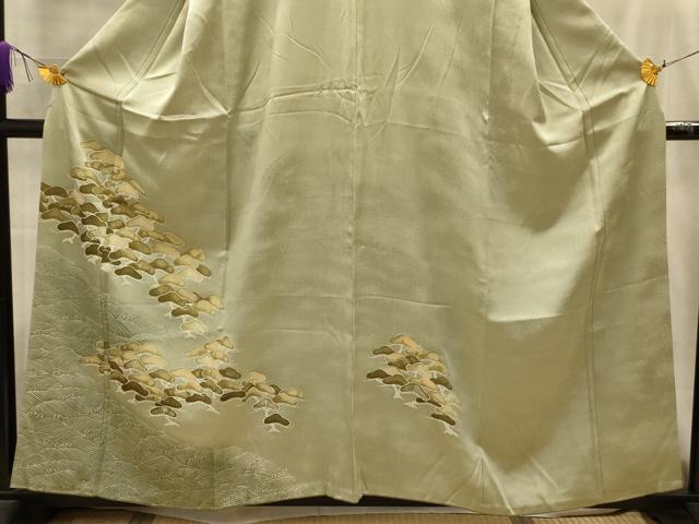 平和屋着物■訪問着　浜松文　正絹　逸品　AABL4334sx