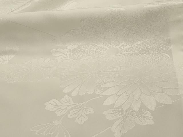 平和屋着物■長襦袢　袷　菊　洗える着物　AABL4343sx