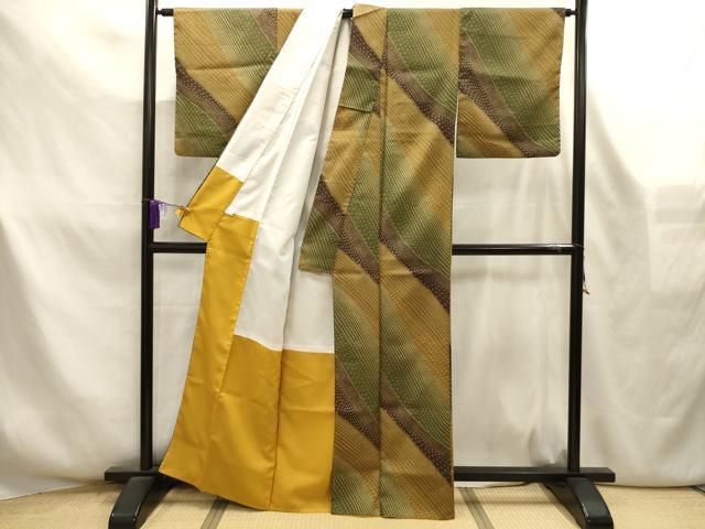 平和屋着物■小紋　流水文　洗える着物　AABL4345sx