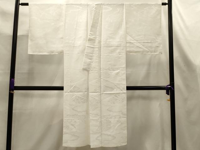 平和屋着物■長襦袢　無双仕立て　松皮菱吉祥花文　洗える着物　AABL4348sx