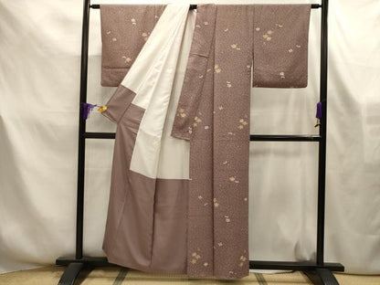 平和屋着物■小紋　舞梅文　洗える着物　AABL4350sx