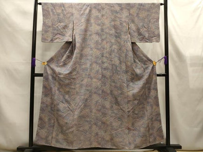 平和屋着物■江戸小紋　霞文　正絹　逸品　AABL4351sx