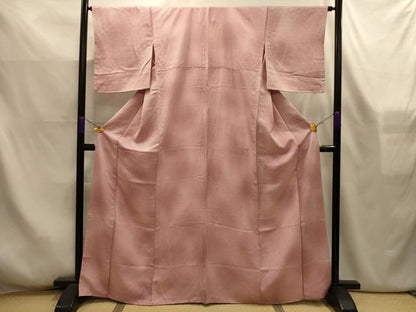 平和屋着物■お召　鹿の子文様　暈し染め　正絹　逸品　AABL4368sx