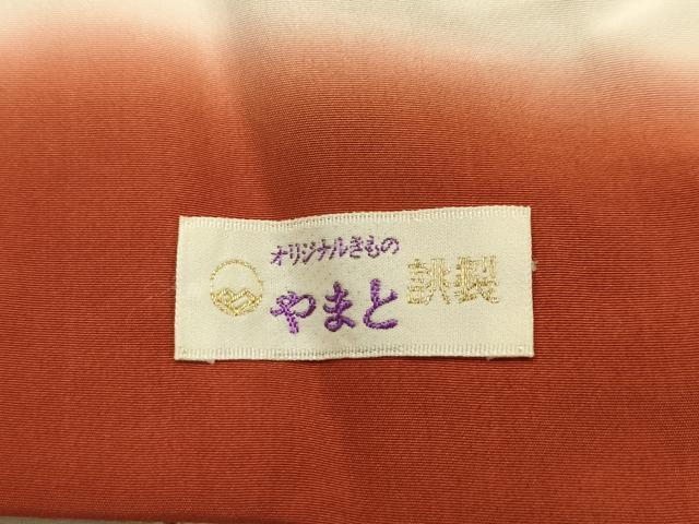 平和屋着物■上質な小紋　人物風景文　鬼しぼ縮緬　やまと誂製　正絹　逸品　AABL4374sx