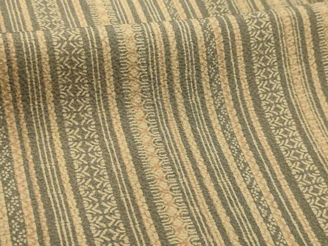 平和屋着物■上質な小紋　間道　正絹　逸品　AABL4395sx