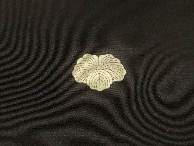 平和屋着物■豪華黒留袖　作家物　飛鶴風景文　正絹　逸品　AABL4396sx