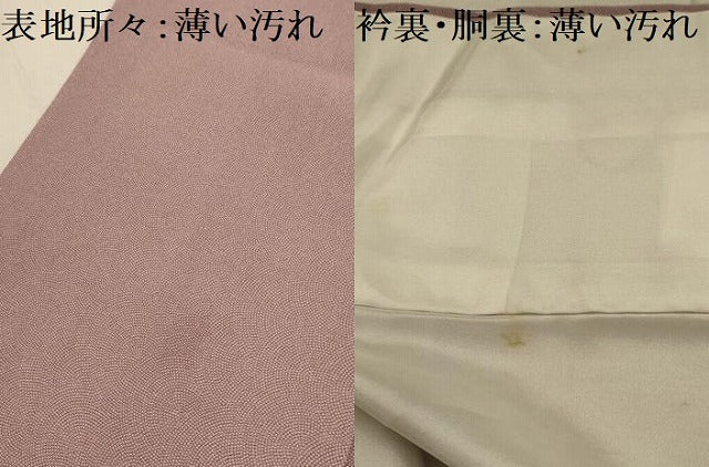 平和屋着物■江戸小紋　鮫小紋柄　正絹　逸品　AABL4399sx